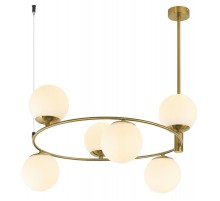 3115-306 Люстра Lola 6 х E14 40 Вт модерн  Б0052869  Rivoli