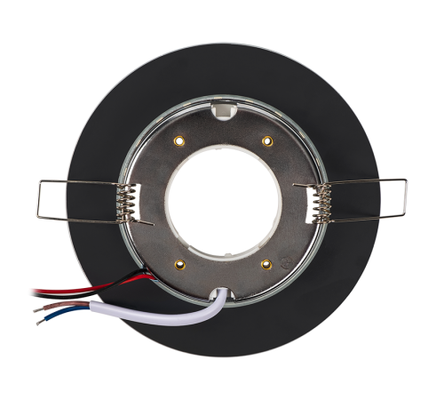 Светильник точечный встраиваемый под лампу PGX53d MN23-Chrome с подсветкой  .5020177  Jazzway