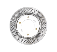 Светильник точечный встраиваемый под лампу PGX53d MN23-Chrome с подсветкой  .5020177  Jazzway