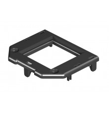 Накладка монтажной коробки GB2/3 1xModul45 61x76 мм (полиамид,черный)  7407264  OBO Bettermann