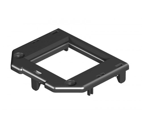 Накладка монтажной коробки GB2/3 1xModul45 61x76 мм (полиамид,черный)  7407264  OBO Bettermann