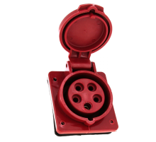 Розетка стационарная внутренняя 425 3Р+РЕ+N 32А 380В IP44 EKF PROxima  ps-425-32-380  EKF