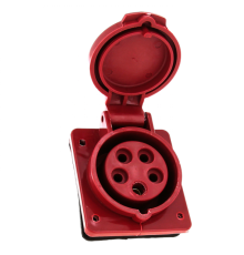 Розетка стационарная внутренняя 415 3Р+РЕ+N 16А 380В IP44 EKF PROxima  ps-415-16-380  EKF