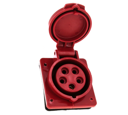 Розетка стационарная внутренняя 415 3Р+РЕ+N 16А 380В IP44 EKF PROxima  ps-415-16-380  EKF