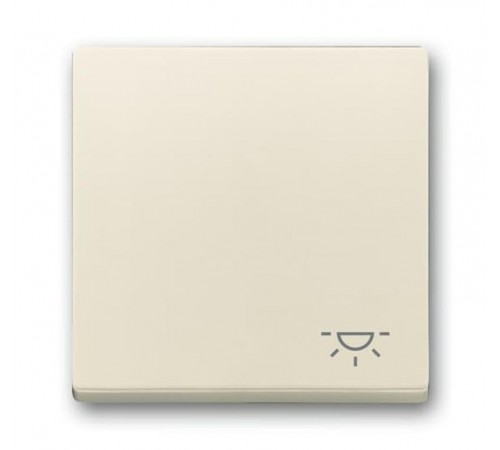 Клавиша для механизма 1-клавишного выключателя, c символом ""СВЕТ"" Future/Axcent/Carat/Династия, слоновая кость  2CKA001751A3187  ABB