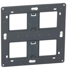 Суппорт большой вместимости - Программа Batibox - 2 x 2-местный - 2 x 4/5 модулей  080264  Legrand
