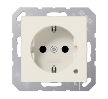 SCHUKO-розетка с индикацией  A1520BFKO  Jung