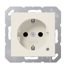 SCHUKO-розетка с индикацией  A1520BFKO  Jung