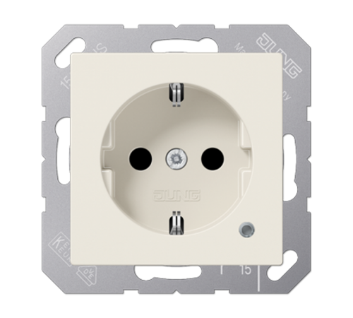 SCHUKO-розетка с индикацией  A1520BFKO  Jung