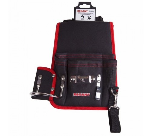 Сумка монтажника поясная с 5 отделениями RE-5  12-5601  REXANT