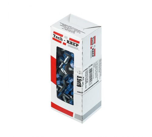 Саморез КР св. 5,5х19 RAL-5005 (насыщ. синий) (60 шт) - коробка ( 0,336 кг)  125700  Tech-KREP