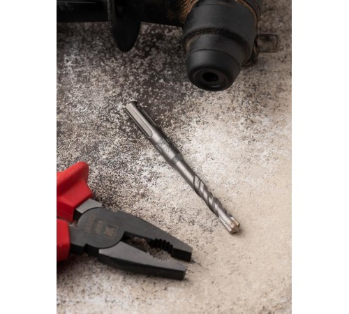 Бур по бетону SDS-plus 8х110 мм (4 резца)(4S спираль) EKF Expert  db-8-110-4x4  EKF