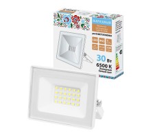 Прожектор СДО-05-030 30 Вт, 2400 лм, 6500 К, 220-240 В, IP65, белый, Народный  SQ0336-0310  TDM