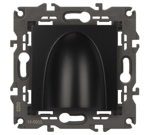 14-6003-05 Вывод кабеля, Elegance, антрацит  Б0051069  ЭРА