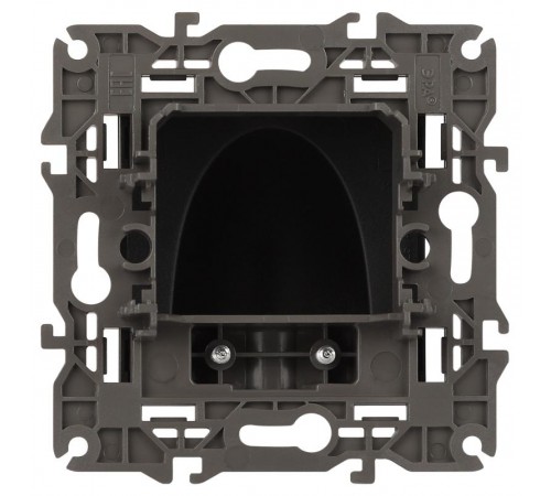 14-6003-05 Вывод кабеля, Elegance, антрацит  Б0051069  ЭРА