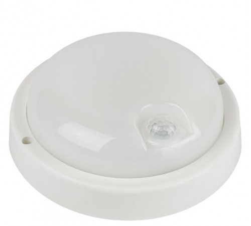 Светильник ЖКХ светодиодный  SPB-201-3-65K-008 8Вт 6500K 760Лм IP65 с ИК датчиком движения   Б0062529  ЭРА