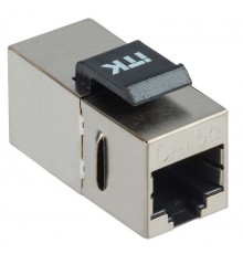 Проходной адаптер кат. 5E FTP RJ45-RJ45 Keystone Jack  CS7-1C5EF  ITK