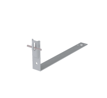 Черепичный держатель зажимной на обрешётку для прутка  5-8 мм L430 мм H100 мм  CDZO-L430-D5-8  КМ-профиль