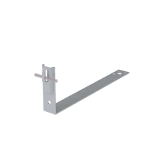 Черепичный держатель зажимной на обрешётку для прутка  5-8 мм L380 мм H100 мм  CDZO-L380-D5-8  КМ-профиль