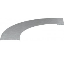 Крышка пов. лестн. LESTA 90град осн. 400мм R600 HDZ   CPG05D-4-90-400-10-HDZ  IEK