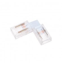 Коннектор L-образный для одноцветной светодиодной ленты COB 8мм  148-105  REXANT