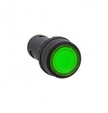 Кнопка SW2C-10D с подсветкой зеленая NO 24В EKF PROxima  sw2c-md-g-24  EKF