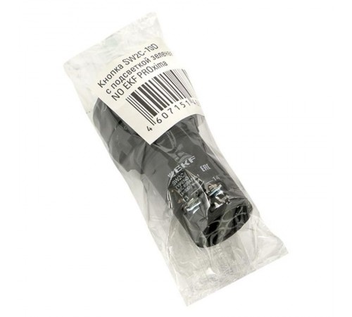 Кнопка SW2C-10D с подсветкой зеленая NO EKF PROxima  sw2c-md-g  EKF