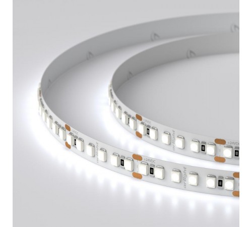 Лента светодиодная RT-A180-8mm 24V Cool 10K (14.4 W/m, IP20, 3528, 5m) (arlight, Открытый)  018729(2)  Arlight