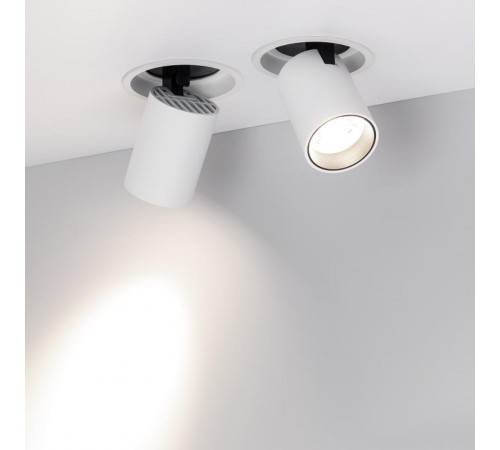 Светильник LTD-PULL-R100-10W Day4000 (WH, 24 deg, 230V) (Arlight, IP20 Металл, 5 лет)  031364  Arlight