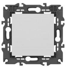 Кнопка Elegance 14-1111-01М , 10АХ-250В, белый матовый  Б0065810  ЭРА