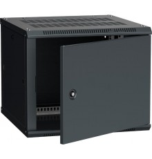 Шкаф LINEA W 9U 600x600 мм дверь металл, RAL9005  LWR5-09U66-MF  ITK
