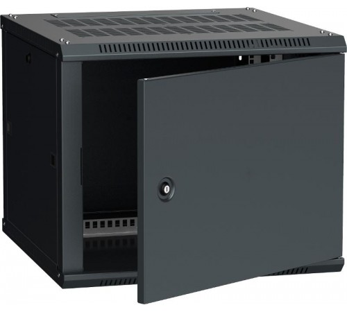 Шкаф LINEA W 6U 600x600 мм дверь металл, RAL9005  LWR5-06U66-MF  ITK