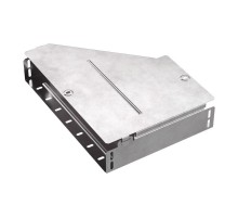 Переходник правый с крышкой Стандарт 400х200х80   PR16.0713  Промрукав