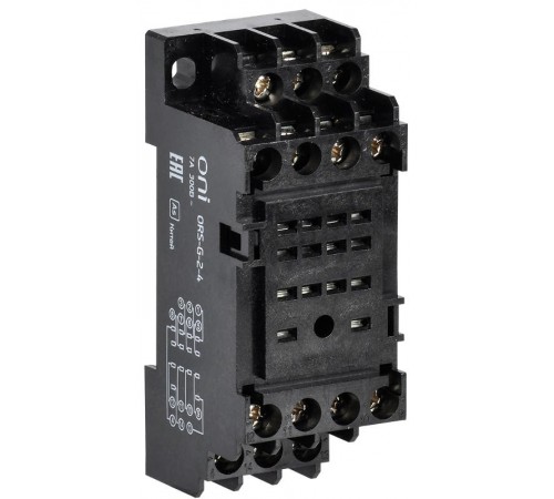 Розетка ORS-G-2-4 для реле OGR-2 4C ONI  ORS-G-2-4-G  ONI