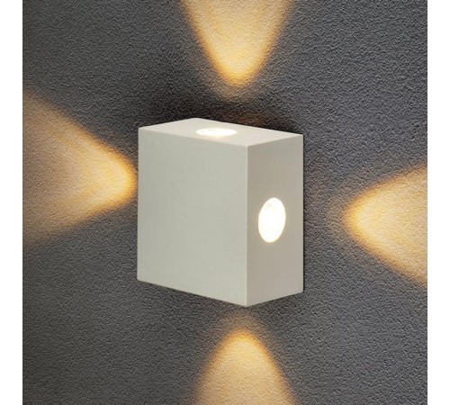 Светильник архитектурный 1601 TECHNO LED Kvatra белый настенный  a039988  Elektrostandard