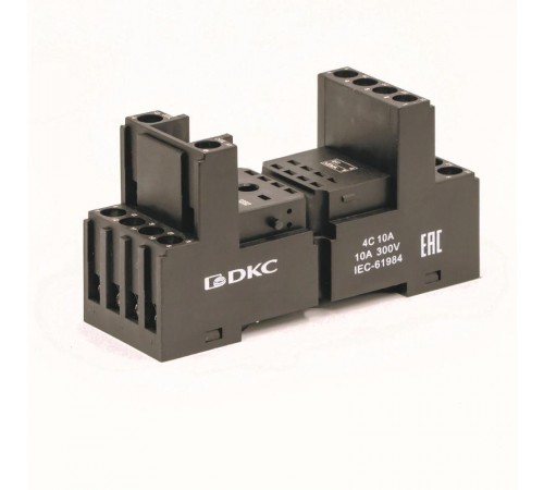 Базовый пассивный элемент для установки одиночных реле, до 230 В АС \ DC  IR-B4-SC-1  DKC