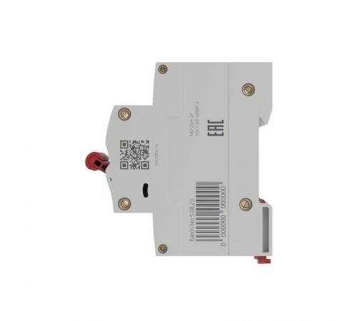 Автоматический выключатель модульный YON max типа MD125H, 6кА, 2 полюса, хар-ка C, 80А  MD125H-2PC80  DKC