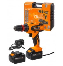 Дрель-шуруповерт акк. ДША-18-ЛК1-С 18 В, 2 А*ч Li-Ion 2 шт, 32 Нм, 0-1400 об/мин, кейс, "Рубин" TDM  SQ1030-0206  TDM