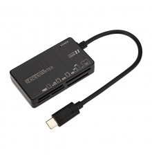 Картридер Type-C для SDXC/SDHC/SD/MMC  18-4118  Rexant