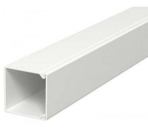 Мини-канал WDK с крышкой 25x25x2000 мм (высота борта 26 мм, крышка 25 мм) ПВХ светло-серый RAL 7035  6026400  OBO Bettermann