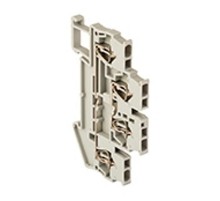 Колодка клеммная самозажимная двойная JXB-ST-1.5 17.5А серая EKF PROxima  plc-jxb-st-1.5-4-2  EKF