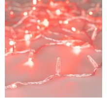 Светодиодная гирлянда ARD-STRING-CLASSIC-1000-CLEAR-100LED-PULSE Red (230V, 7W) (Ardecoled, IP65)  031639  Arlight