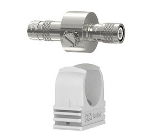 Устройства защиты от импульсных перенапряжений УЗИП для коаксиального кабеля (тип разъема TNC), 130 В (DS-TNC M/W)  5093270  OBO Bettermann