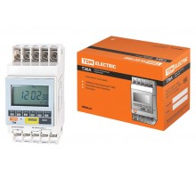 Таймер электронный ТЭ8A-1мин/7дн-8on/off-16А-DIN   SQ1503-0002  TDM