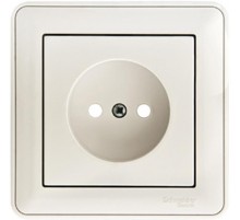 W59 Белый Розетка без заземления (в сборе)  RS16-151-18  SE