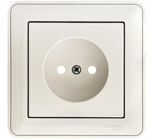W59 Белый Розетка без заземления (в сборе)  RS16-151-18  SE