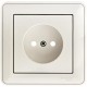 W59 Белый Розетка без заземления (в сборе)  RS16-151-18  SE