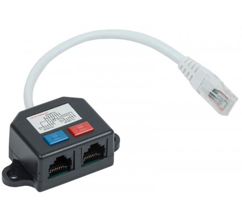 Разветвитель (Y-адаптер) кат. 5Е 2xRJ45-1хRJ45  CS7-1C5EU-Y2-1  ITK