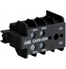 Доп. контакт CAF6-02K фронтальной установки для миниконтактров K6 и KC6  GJL1201330R0009  ABB