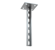 Страт-стойка усиленная 41х21 L650 мм s:2,5  PSTPH21*650  КМ-профиль